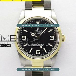 [3230 MOVE] Rolex Explorer 124273 36mm SS/YG bp 1:1 Best Edition - 롤렉스 익스플로러 베스트 에디션