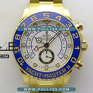 [7750 MOVE] Rolex Yatchmaster ii 116680 YG KF 1:1 Best Edition - 로렉스 요트마스터 2 베스트에디션