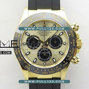 [4130 MOVE] Rolex Daytona 116518 YG QF V3 1:1 Best Edition MD - 롤렉스 데이토나 베스트에디션