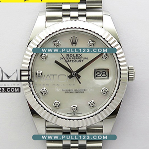 [3235 MOVE] Rolex DateJust 41mm 126334 Jubilee Bracelet 904L SS AR+F 1:1Best Edition - 롤렉스 데이져스트 오토매틱 베스트에디션