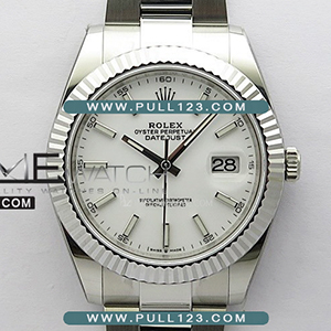 [3235 MOVE] Rolex DateJust 41mm 126334 Oyster Bracelet 904L SS AR+F 1:1Best Edition - 롤렉스 데이져스트 오토매틱 베스트에디션