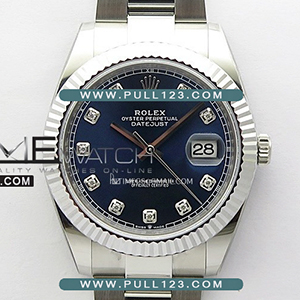 [3235 MOVE] Rolex DateJust 41mm 126334 Oyster Bracelet 904L SS AR+F 1:1Best Edition - 롤렉스 데이져스트 오토매틱 베스트에디션