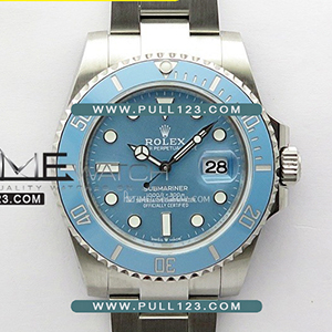 [3135 MOVE] Rolex Submariner Tiffany 116610 904L SS BBF 1:1 Best Edition - 롤렉스 서브마리너 베스트 에디션