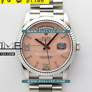 [3255 MOVE] Rolex DayDate 36mm 128239 SS APS 1:1 Best Edition - 로렉스 데이데이트 베스트에디션