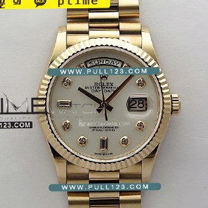 [3255 MOVE] Rolex DayDate 36mm 128235 RG APS 1:1 Best Edition - 로렉스 데이데이트 베스트에디션