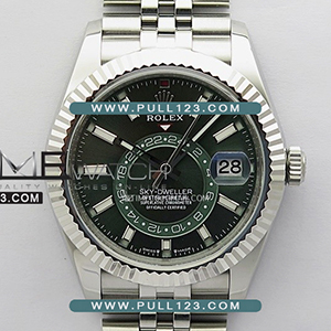 [2824 MOVE] Rolex Sky-Dweller 336934 904L SS NOOB 1:1 Best Edition - 롤렉스 스카이 드웰러 베스트 에디션