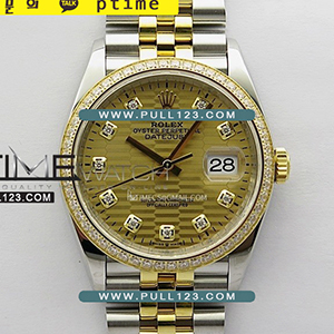 [3235 MOVE] Rolex DateJust 36mm 126283RBR Jubilee Bracelet 904L SS/YG VS 1:1Best Edition - 롤렉스 데이져스트 오토매틱 쥬빌레 브레이슬릿 텐포인트 베스트에디션