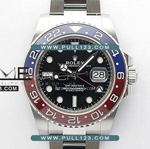 [3285 MOVE] Rolex GMT-Master II 126710 BLRO Blue/Red Oyster Bracelet 904L SS V2 Clean 1:1Best Edition - 롤렉스 지엠티 마스터 쥬빌리 베스트에디션