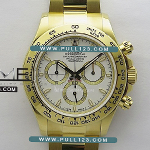 [4131 MOVE] Rolex Daytona 126508 904L YG QF 1:1 Best Edition - 롤렉스 데이토나 옐로우골드 오이스터 베스트에디션