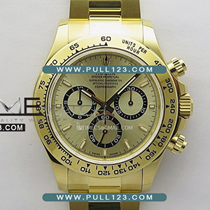 [4131 MOVE] Rolex Daytona 126508 904L YG QF 1:1 Best Edition - 롤렉스 데이토나 옐로우골드 오이스터 베스트에디션