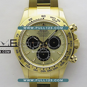 [4131 MOVE] Rolex Daytona 126508 904L YG QF 1:1 Best Edition - 롤렉스 데이토나 옐로우골드 오이스터 베스트에디션