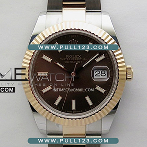 [3235 MOVE] Rolex DateJust 41mm 126331 Oyster Bracelet 904L SS/RG AR+F V3 1:1Best Edition MD - 롤렉스 데이져스트 오토매틱 투톤콤비 오이스터 브레이슬릿 베스트에디션