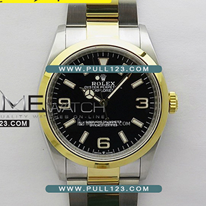 [3230 MOVE] Rolex Explorer 124273 36mm SS/YG VS 1:1 Best Edition - 롤렉스 익스플로러 베스트 에디션