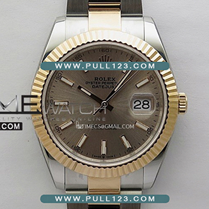 [3235 MOVE] Rolex DateJust 41mm 126331 Oyster Bracelet 904L SS/RG AR+ V3 1:1Best Edition MD - 롤렉스 데이져스트 오토매틱 투톤콤비 오이스터 브레이슬릿 베스트에디션