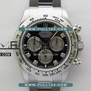 [4131 MOVE] Rolex Daytona 126509 Gain Weight SS QF V6 1:1 Best Edition - 롤렉스 데이토나 화이트골드 레퍼런스 베스트에디션무게 추가버전