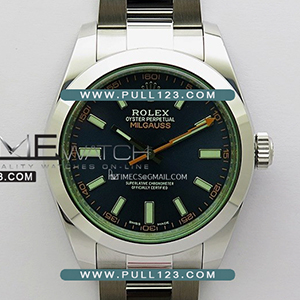 [3131 MOVE] Rolex Milgauss 116400 GV Real Green Sapphire 904L SS VS 1:1 Best Edition - 롤렉스 밀가우스 베스트에디션