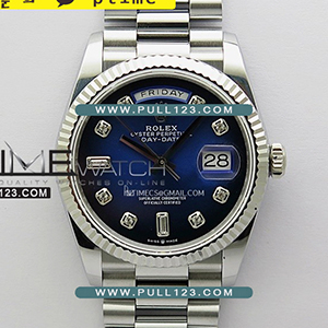 [무브먼트 선택] Rolex DayDate 36mm 128239 Gain Weight SS QF 1:1 Best Edition - 로렉스 데이데이트 베스트에디션