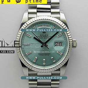 [무브먼트 선택] Rolex DayDate 36mm 128239 Gain Weight SS QF 1:1 Best Edition - 로렉스 데이데이트 베스트에디션