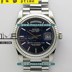 [무브먼트 선택] Rolex DayDate 36mm 128239 Gain Weight SS QF 1:1 Best Edition - 로렉스 데이데이트 베스트에디션