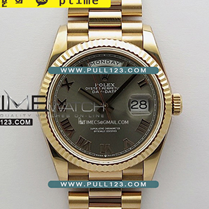 [무브먼트 선택] Rolex DayDate 36mm 128235 Gain Weight RG QF 1:1 Best Edition - 로렉스 데이데이트 베스트에디션