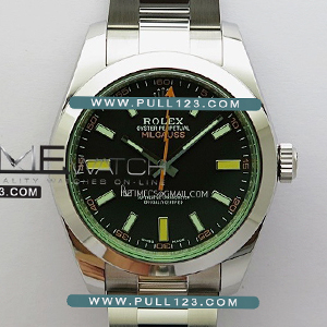 [3131 MOVE] Rolex Milgauss 116400 GV Real Green Sapphire 904L SS VS 1:1 Best Edition - 롤렉스 밀가우스 베스트에디션