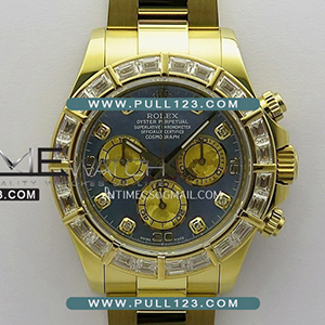 [4130 MOVE] Rolex Daytona 116598 YG Wrapped BTF 1:1 Best Edition - 롤렉스 데이토나 포금 베스트에디션