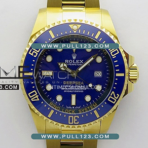 [3235 MOVE] Rolex Sea-Dweller Deepsea 136668LB YG 3EF 1:1 Best Edition - 롤렉스 씨드웰러 딥씨 옐로우골드 베스트에디션