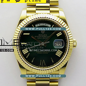 [3255 MOVE] Rolex DayDate 40mm 228238 904L YG KF 1:1 Best Edition - 로렉스 데이데이트 베스트에디션