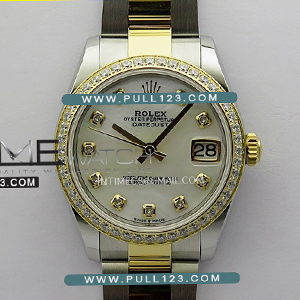 [ETA 2688 Rolex Datejust 31mm 904 SS/YG ARF Best Edition - 롤렉스 데이져스트 여성용 베스트 에디션