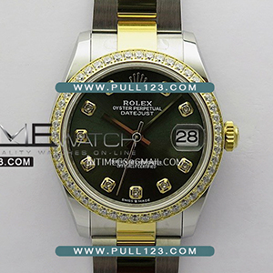 [ETA 2688 Rolex Datejust 31mm 904 SS/YG ARF Best Edition - 롤렉스 데이져스트 여성용 베스트 에디션