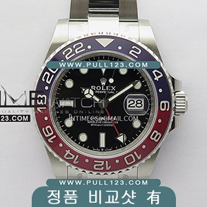 [3285 MOVE] Rolex GMT-Master II 126710 BLRO Blue/Red Oyster Bracelet 904L SS V3 VSF 1:1Best Edition MD - 롤렉스 지엠티 마스터 이스터스틸  레퍼런스 오이스터 베스트에디션