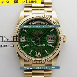 [2836 MOVE] Rolex DayDate 128235 36mm RG QHF Best Edition - 로렉스 데이데이트 베스트에디션