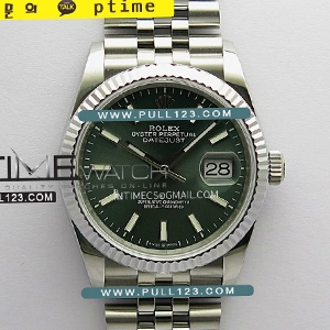 [3235 MOVE] Rolex DateJust 36mm 126234 Jubilee Bracelet 904L SS V2 QF 1:1Best Edition - 롤렉스 데이져스트 텐포인트 쥬빌레 오토매틱 베스트에디션