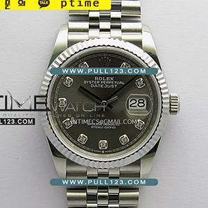 [3235 MOVE] Rolex DateJust 36mm 126234 Jubilee Bracelet 904L SS V2 QF 1:1Best Edition - 롤렉스 데이져스트 텐포인트 쥬빌레 오토매틱 베스트에디션