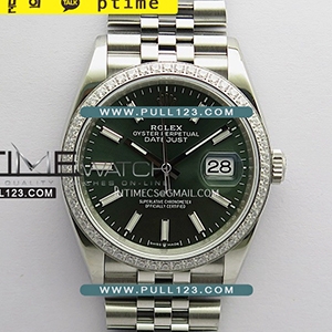 [3235 MOVE] Rolex DateJust 41mm 126284RBR Jubilee Bracelet 904L SS V2 VS 1:1Best Edition MD - 롤렉스 데이져스트 오토매틱 쥬빌레 브레이슬릿 베스트에디션