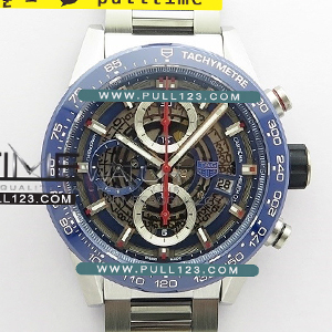 [1887 MOVE] Tag Heuer Carrera Calibre Heuer 01 Chrono 43mm SS XF 1:1 Best Edition - 태그호이어 까레라 칼리버 크로노 베스트에디션